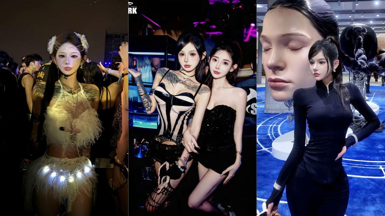 高颜值DJ女神艾米夜店风光无限 私下炮友做爱视频曝光 细腰美乳被后入怼操！