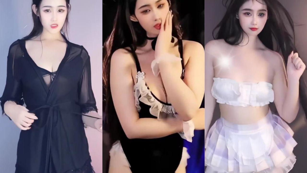 虎牙夏沫吃饱饱 付费群定制骚舞视频流出 情趣骚衣揉奶骚舞扭臀挑逗爽爆！