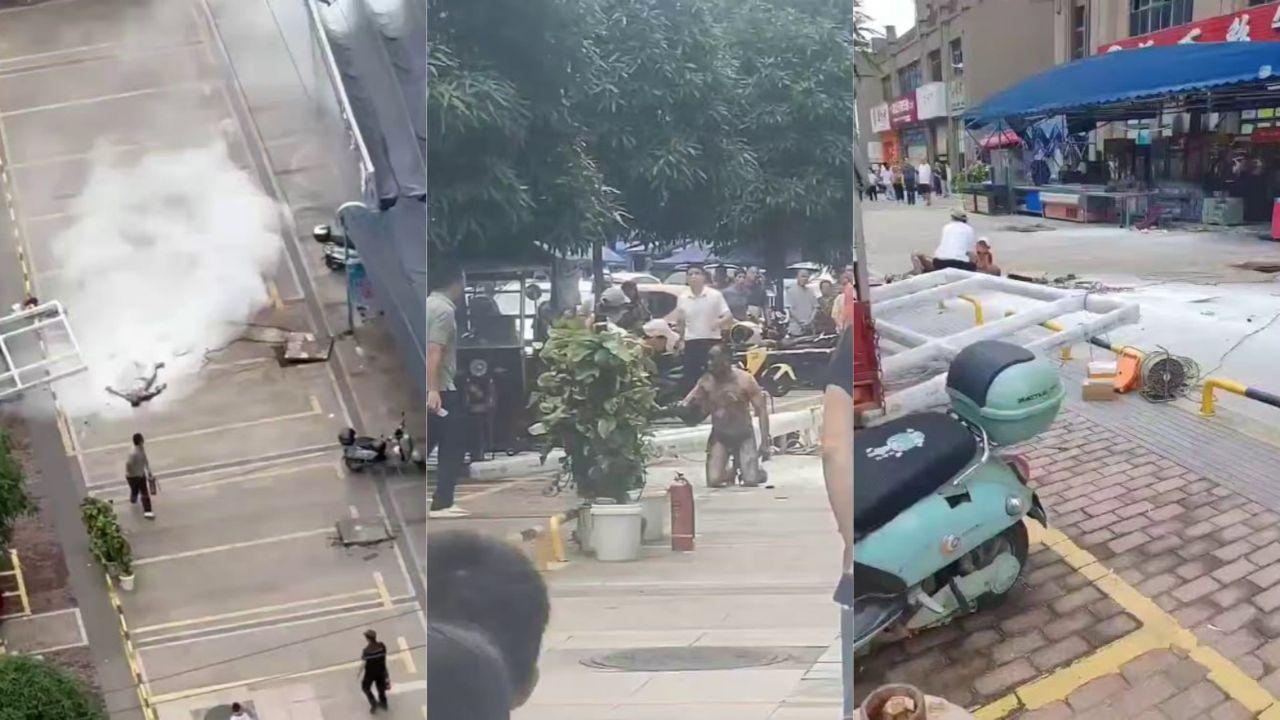 广西百色大事故！住户装修不当触高压线，沼气池爆炸，BUFF叠满祸不单行！