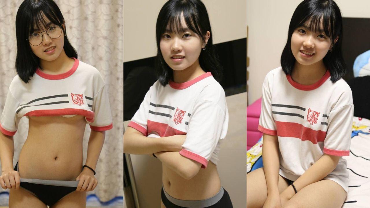 香港呆萌学妹陈佳明酒店裸拍清纯反差 无滤镜白皙嫩肤勾魂 浴室羞涩私拍视频！