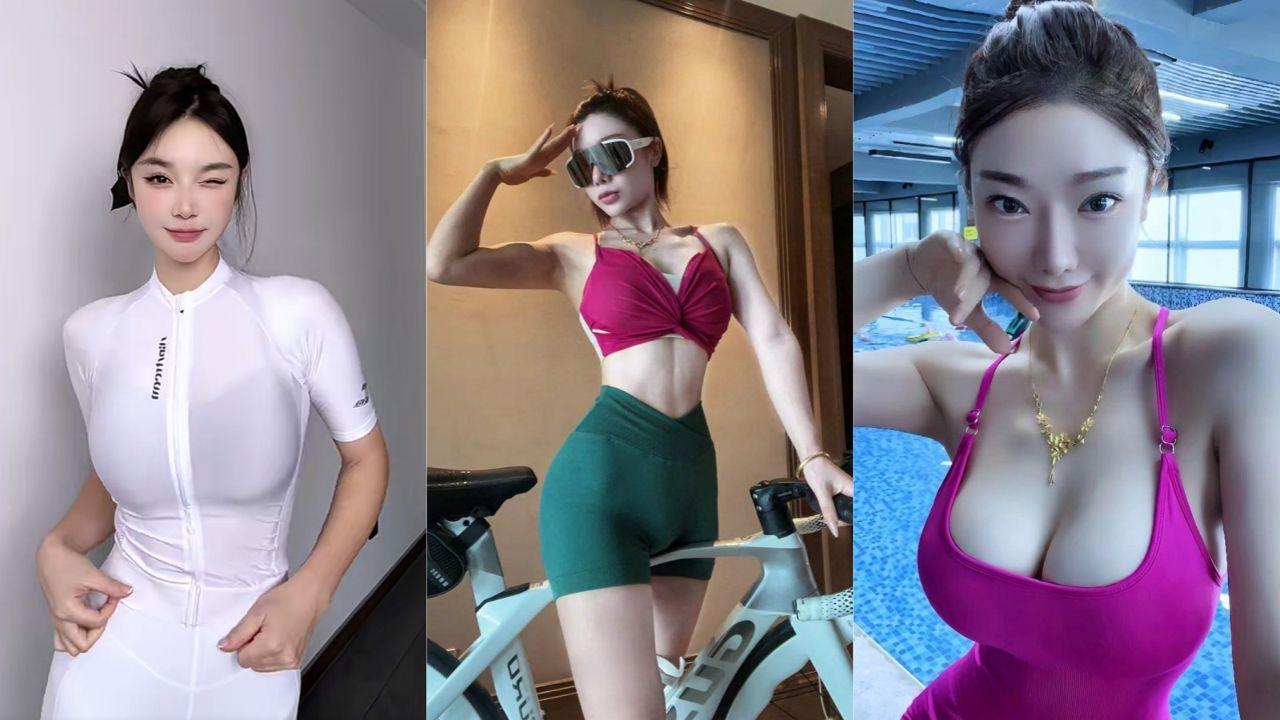 抖音15万粉丝骑行媛皇阿玛一对一视频曝光 巨乳翘臀完美炮架 丁字裤自摸扣逼反差炸裂！