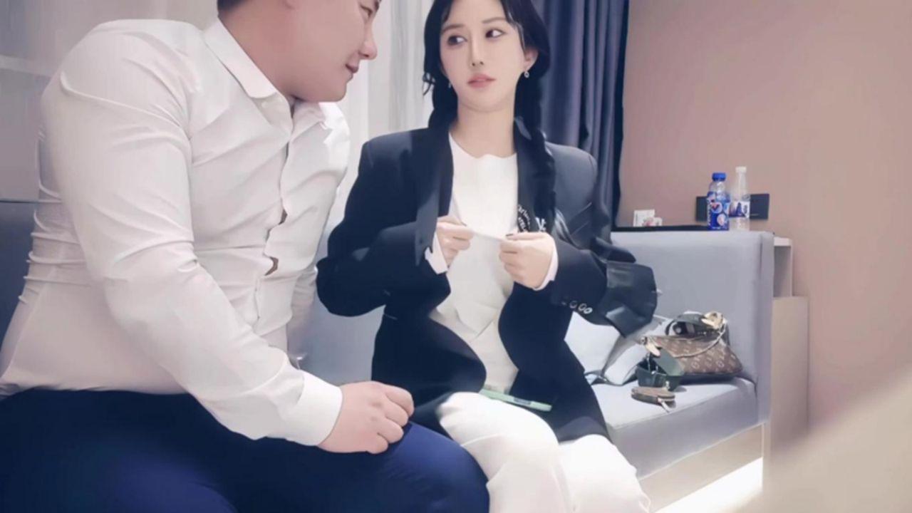 探花大神赵总约操辫子头女神 神似女明星高露 深情吃鸡女上位狂摇！