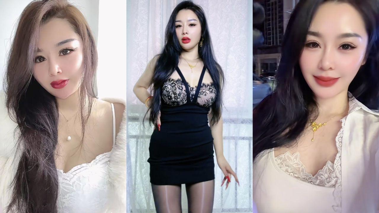 抖音33岁四川美少妇未姨200元定制火辣视频！黑丝情趣装跳蛋猛插 欲女反差高潮不断！