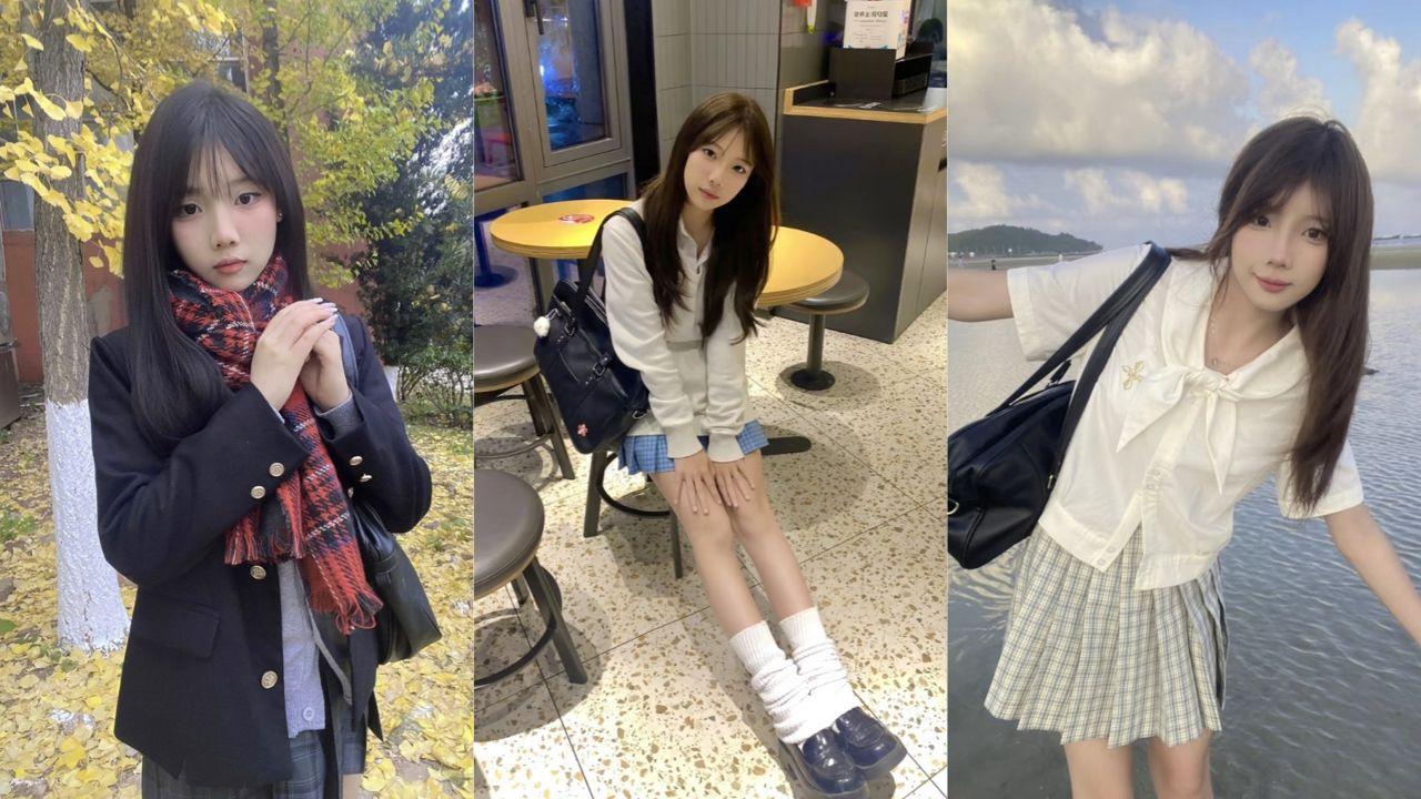 长沙电子工业学校学生妹曹海怡私拍视频流出 教室内白丝黑丝自慰抽插粉穴！