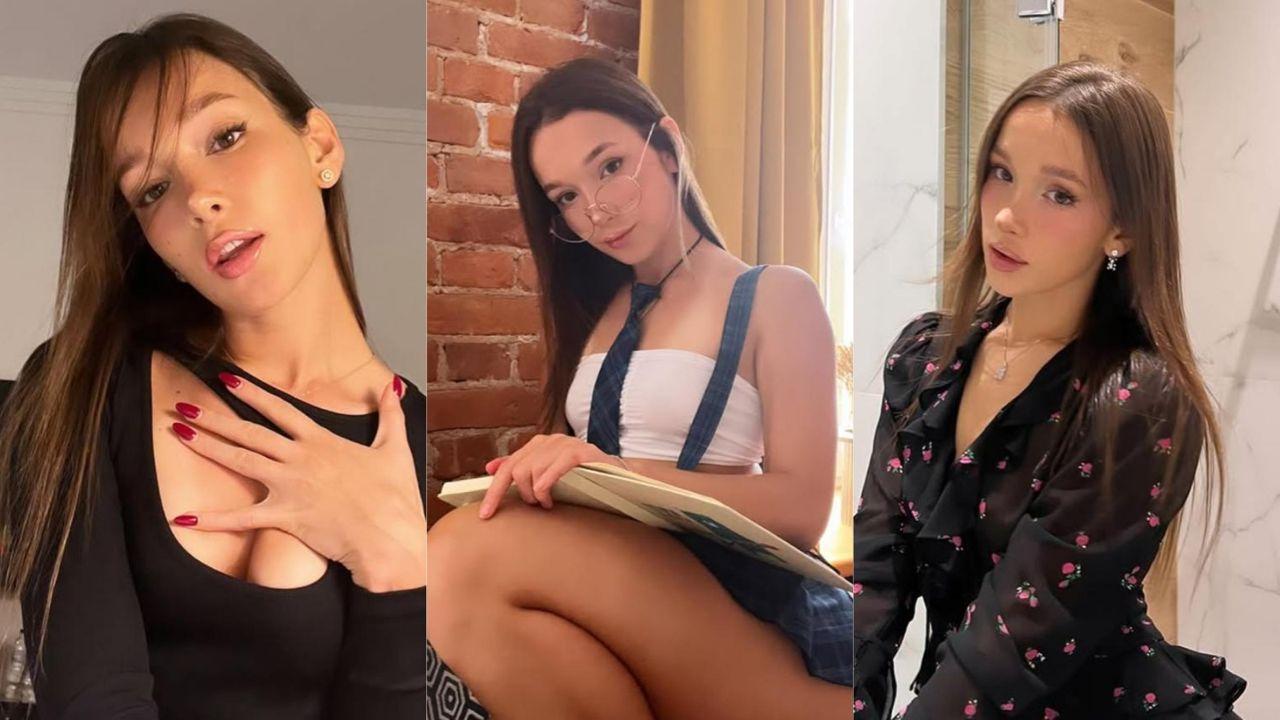 OnlyFans韩俄混血尤物EllieLeen火辣自慰视频 短裙蜜桃臀道具爆菊抽插！