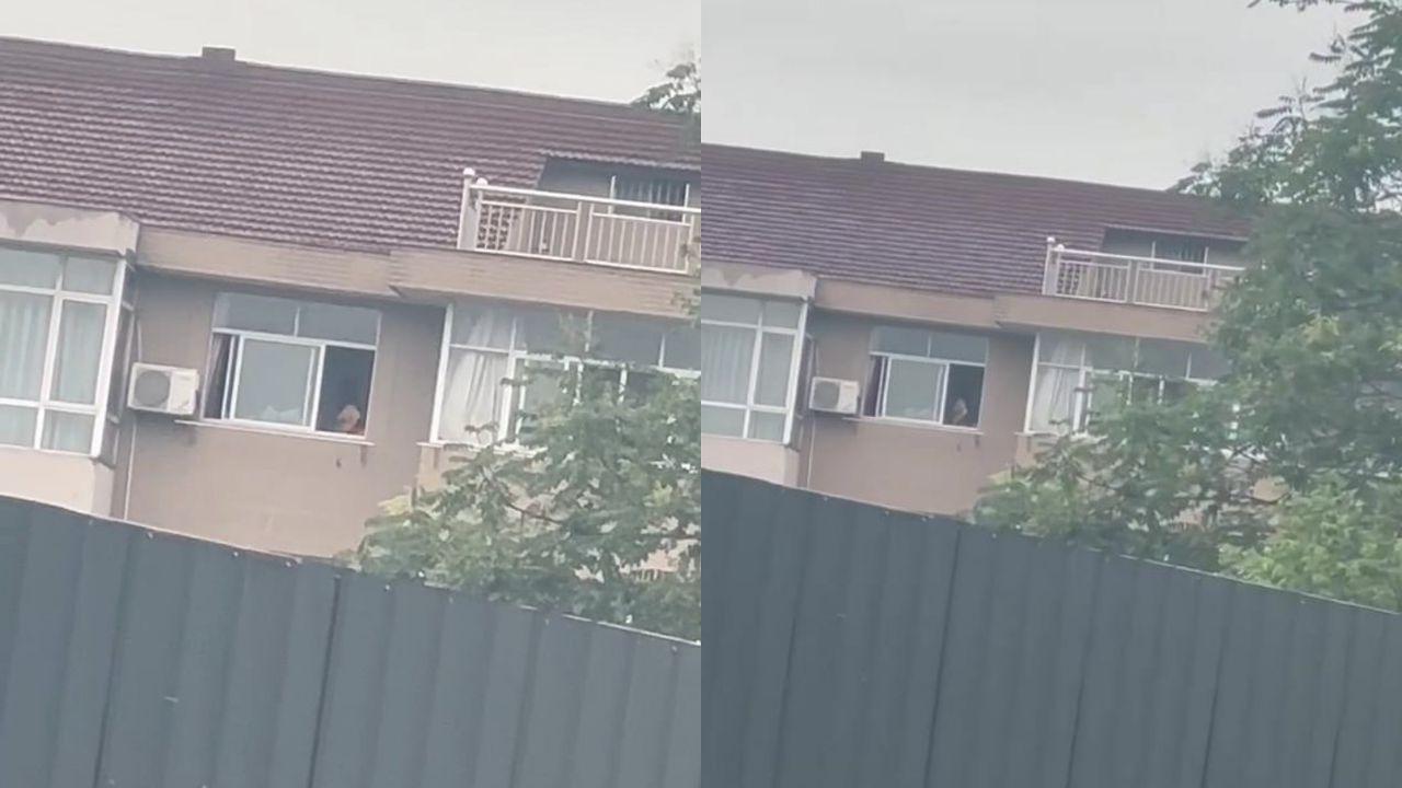 全网疯求的苏联大座无码版 在家啪啪不关窗 激烈大战场面被老六拍下！