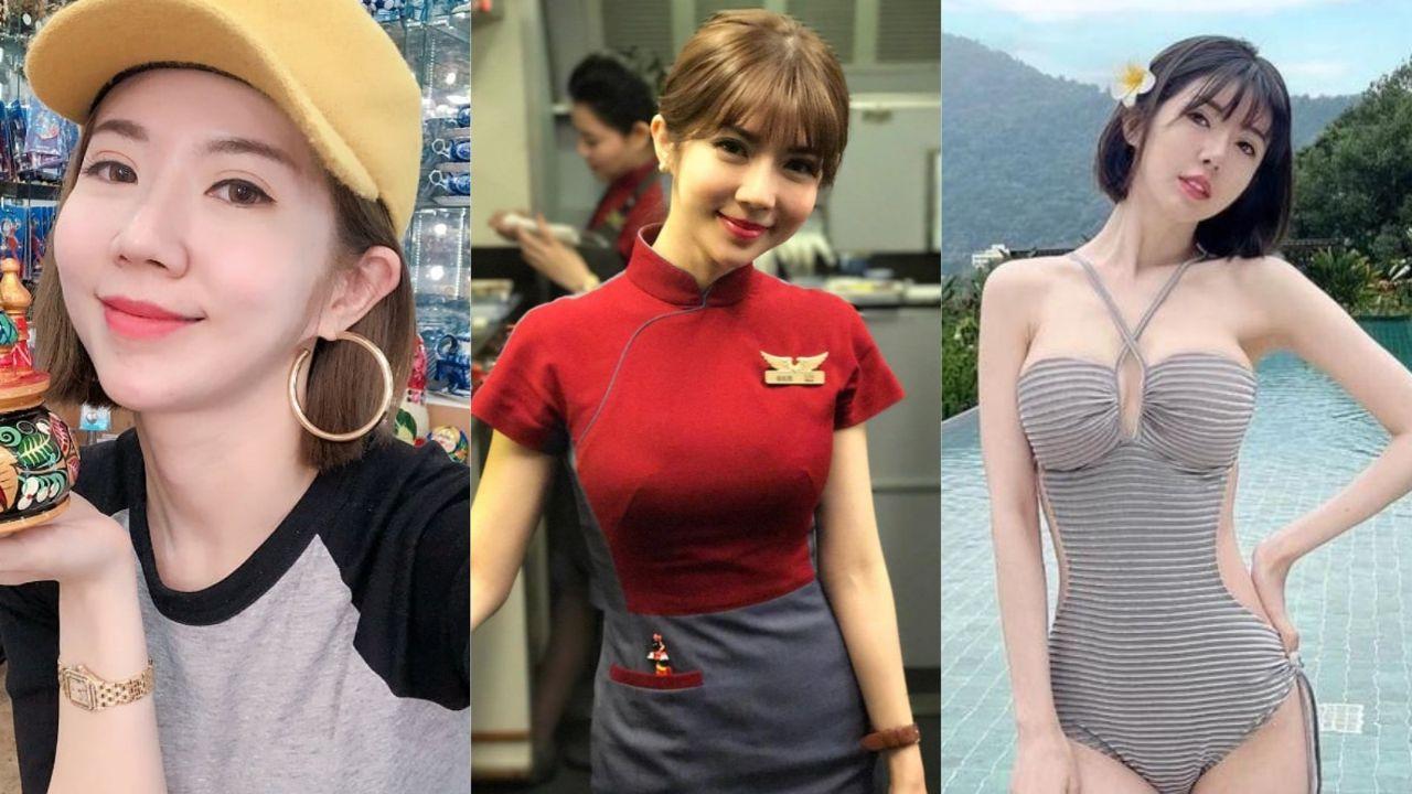 华航空姐Qbee张比比性爱视频 巨乳白嫩尤物被金主3P调教 69口交各种姿势爆操！