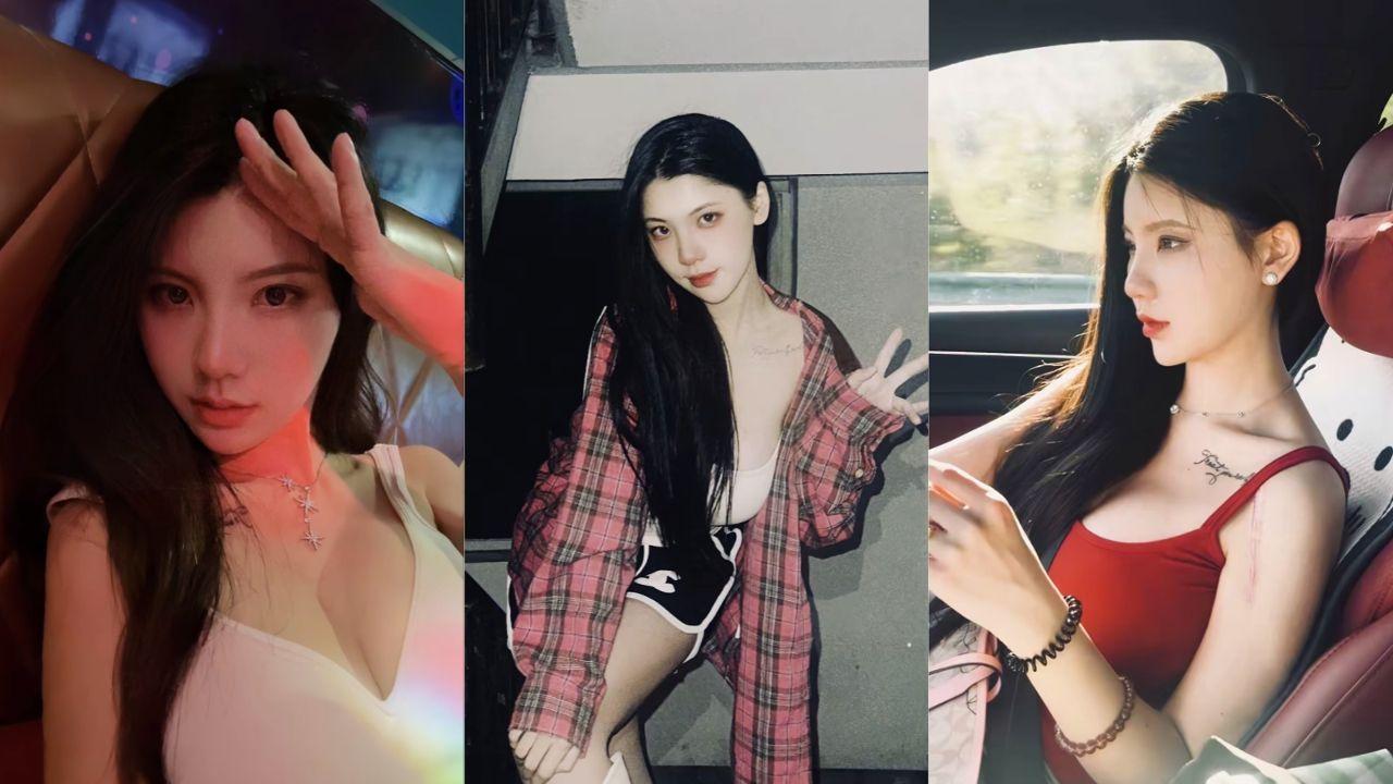 抖音26万粉网红老刘又胖了直播闪现走光 巨乳小吊带露乳头！