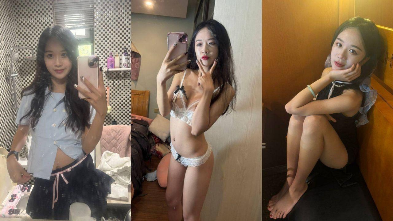 郑州工大高颜值女学生包彩萍反差视频 白虎骚逼无套爆插 掰开小穴自拍淫荡无比！