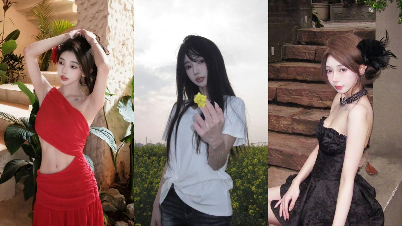 抖音400W粉丝网红小羊没烦恼酒店被金主爆操视频 无套内射骚逼 精液流到地板上！