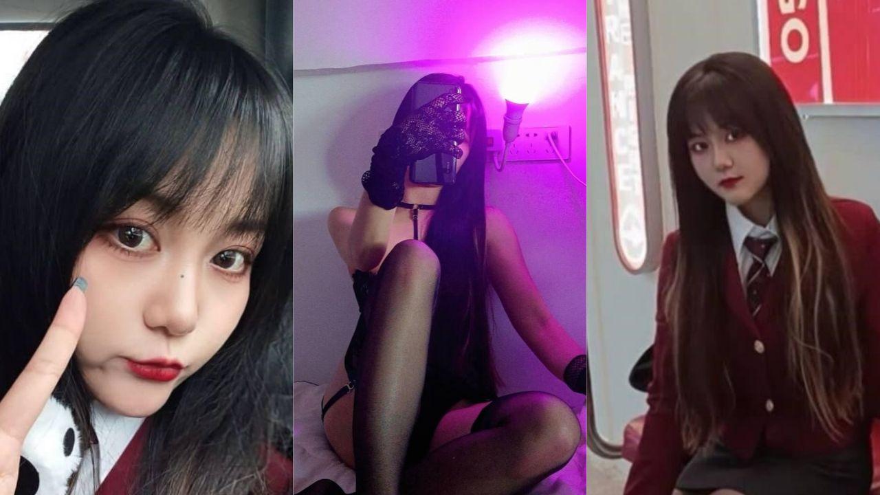 浙江理工大学大三学生何旭雅兼职情趣内衣寄拍 不露脸到露点火辣身材骚态尽显！