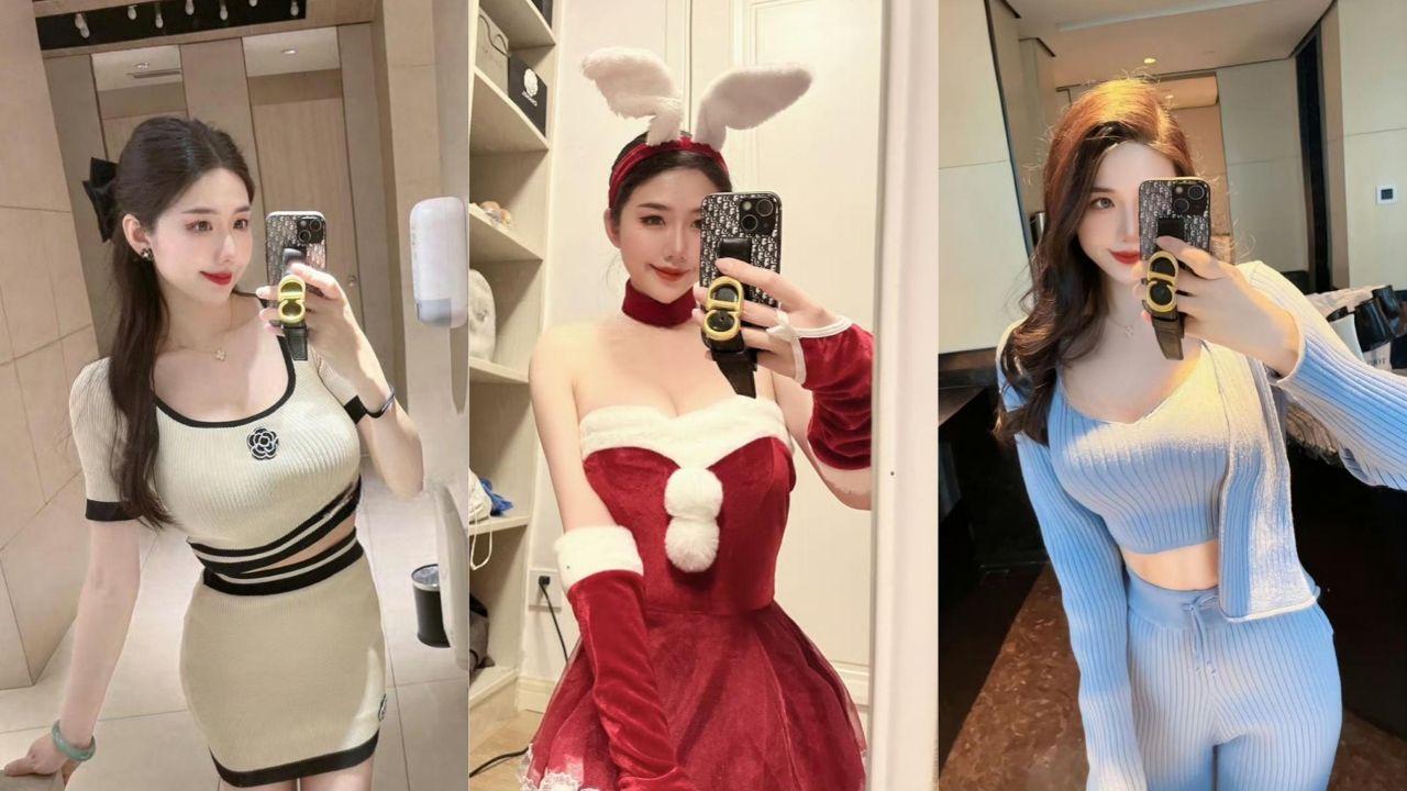 抖音百万粉宝妈小莹子是汤圆妈 被开盒泄密！贤妻良母变性瘾母狗 送粉丝原味内衣还约炮！