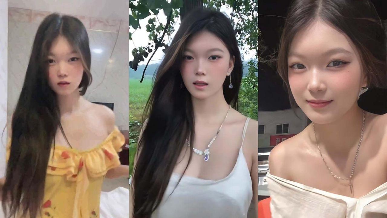 抖音擦边主播 谁偷了我的么蟹黄包 奶子露光 直播换衣屏幕反光全裸 白嫩美乳蹦跳煞是喜人！