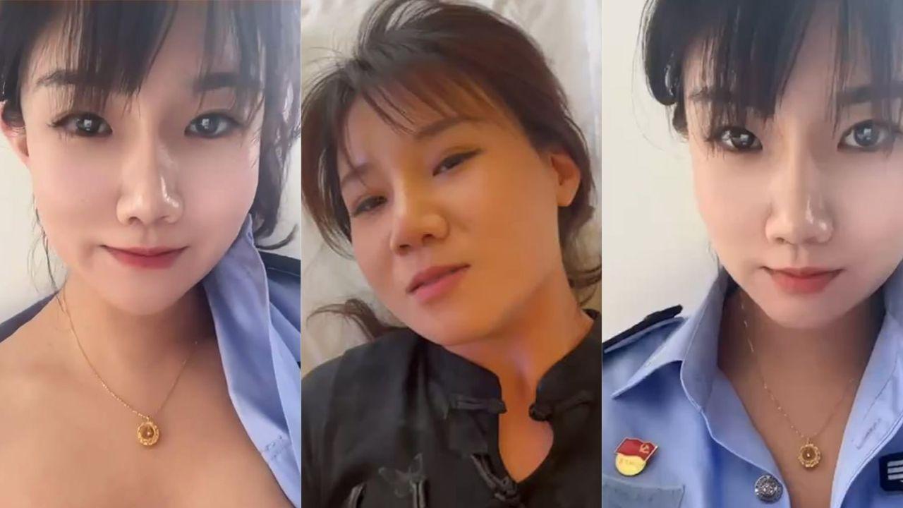 淄博警花朱潇婉 大量出轨视频被曝 美艳人妻性欲极强 露脸约炮舔屌 满嘴骚话高潮淫叫！