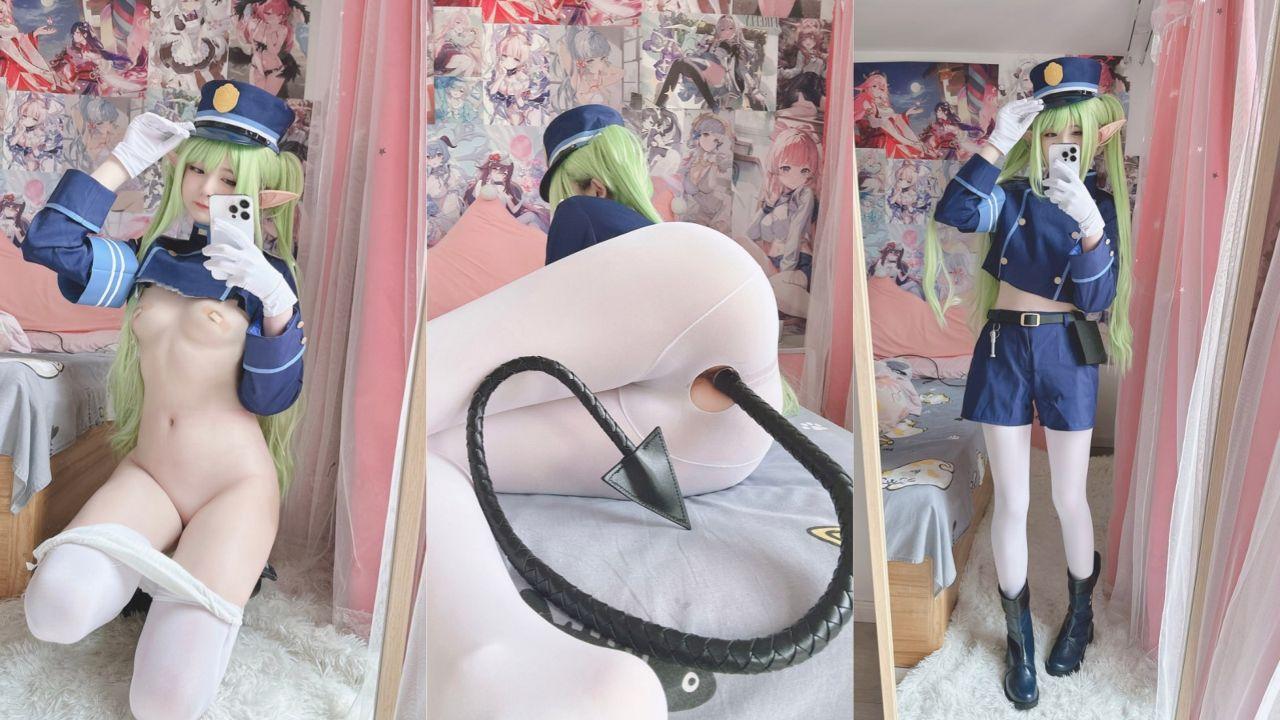 喜呆呆Xidaidai神还原Tachibana Nozomi！Blue ArchiveCOS尺度炸裂！