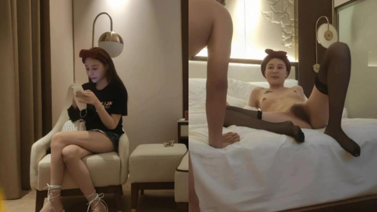 沈先生探花红色蝴蝶结小姐姐视频 175cm超长美腿穿着黑丝性感无比 揉穴后入 抱着美腿猛力输出！