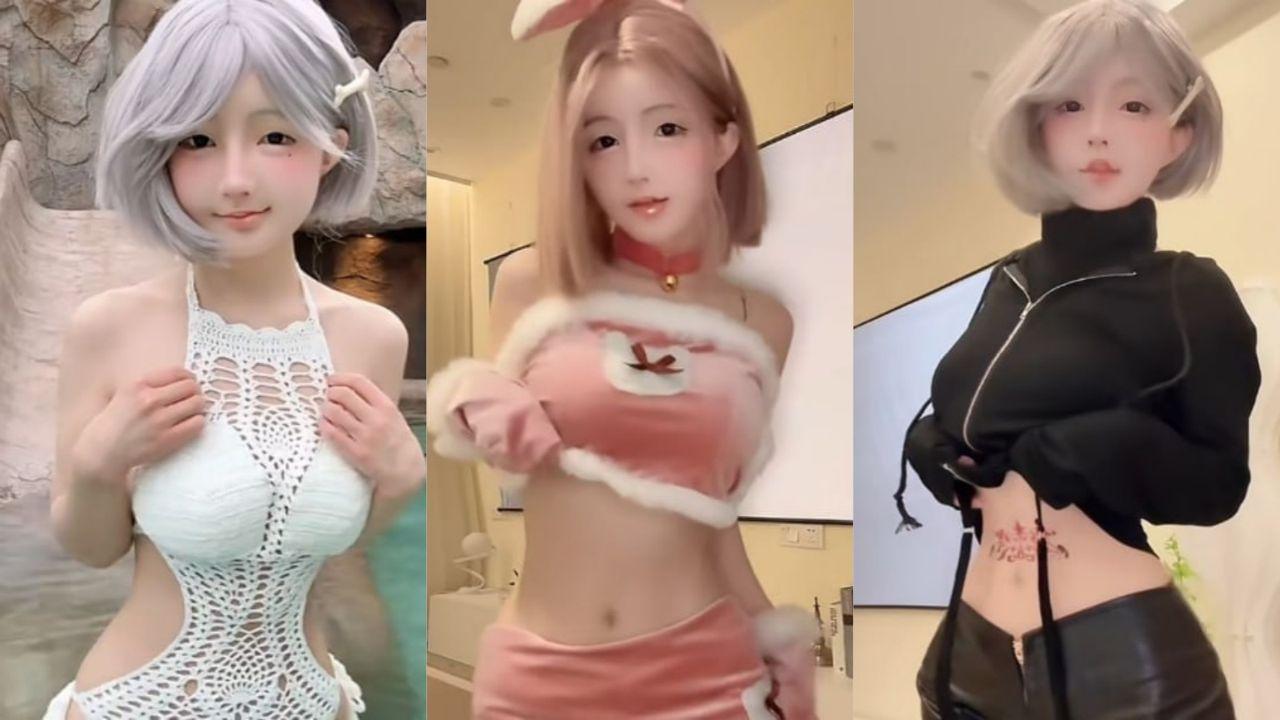 抖音134w粉丝网红 白璃怕疼 付费福利合集 清纯少女擦边作品竟多达20多部 视频画面反差吸睛！