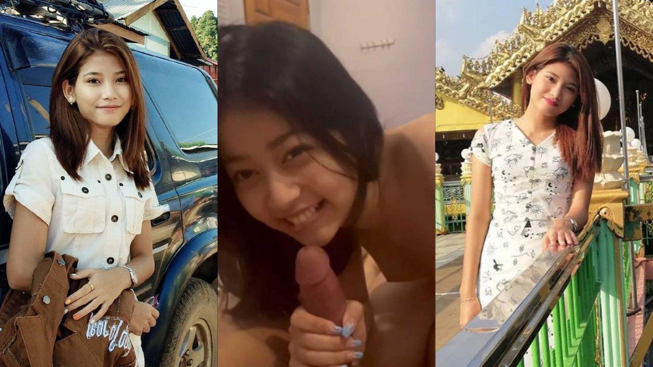 缅甸女网红 MayYadanar 口交做爱视频流出 微笑口交特别有感觉 自拍深喉蜜穴被后入爆操！