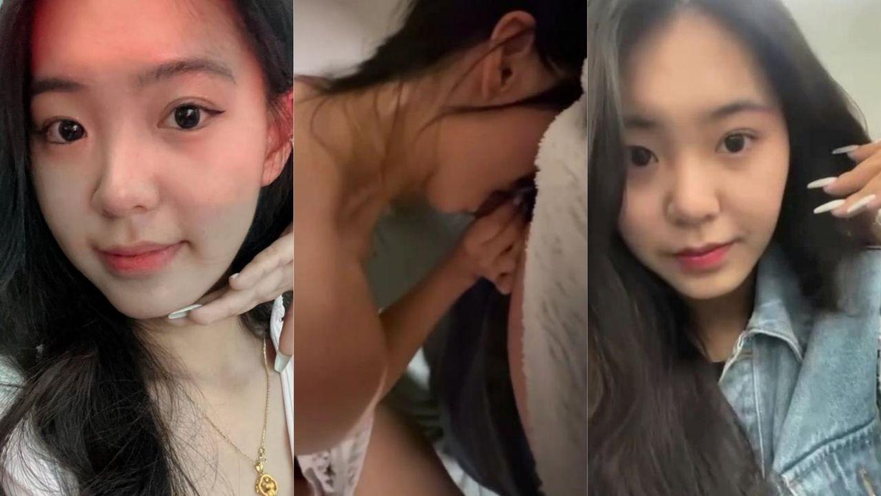 杭州师范大学 女大学生 曹雅晴清纯女神反差炸裂性感黑丝酒店调教 小母狗嫩穴口交啪啪刺激爆棚！