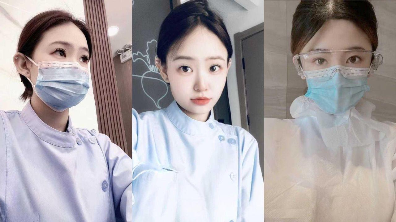 上海韩美整容医院护士 郭梦璇 偷情视频流出 脸蛋清纯口活却十分顶级 被已婚男医生无套内射！