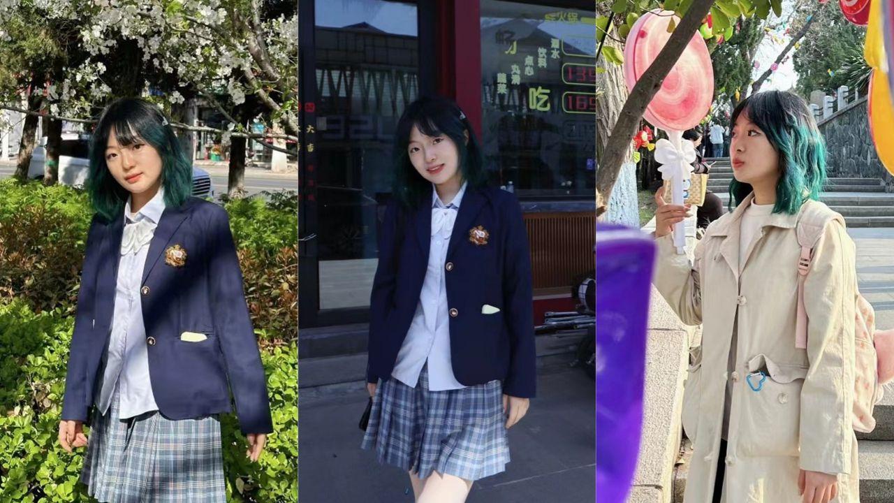 蚌埠医科大学眼镜妹 陈若雪 调教视频流出 撕开黑丝自慰展示骚穴 清纯学姐被调教成淫荡尤物！