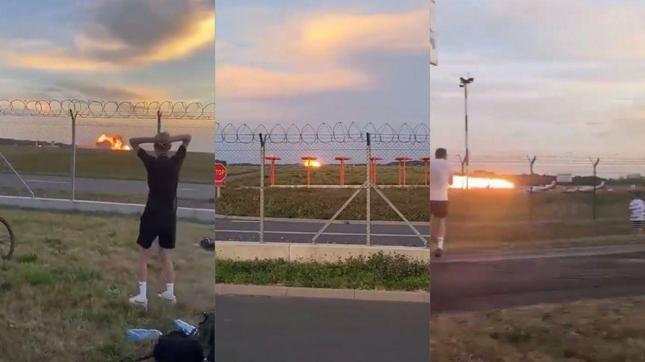 波兰空军F-16战机在拉多姆航空展排练坠毁 飞行员遇难 展会取消 调查已全面展开！