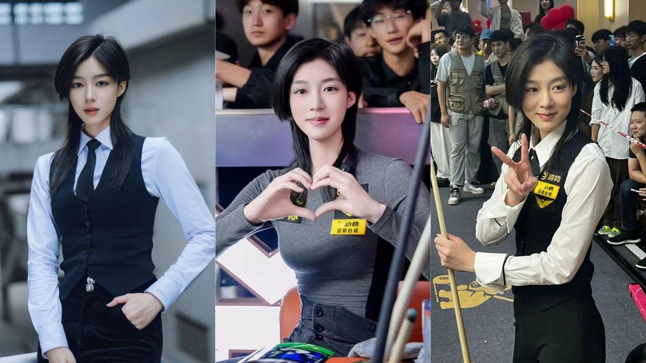 抖音网红台球女神王思诺3P性爱视频流出 陪师傅代勇床上练球 俏脸蜜臀被前后猛操 露脸啪啪画面太顶了！