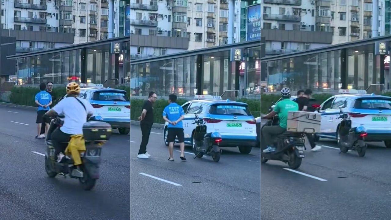 深圳街头嘴仗视频爆红网络 市民因琐事唇枪舌剑高喊“只要不动手就不算打架”！