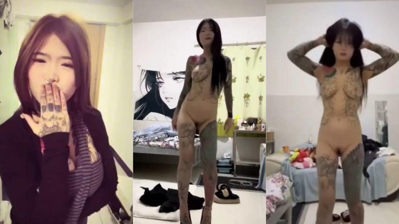 广东网红小思琦裸舞视频炸裂流出 全裸纹身开衫大奶晃眼 骚穴特写怼脸拍 精神小妹狠到没边儿！