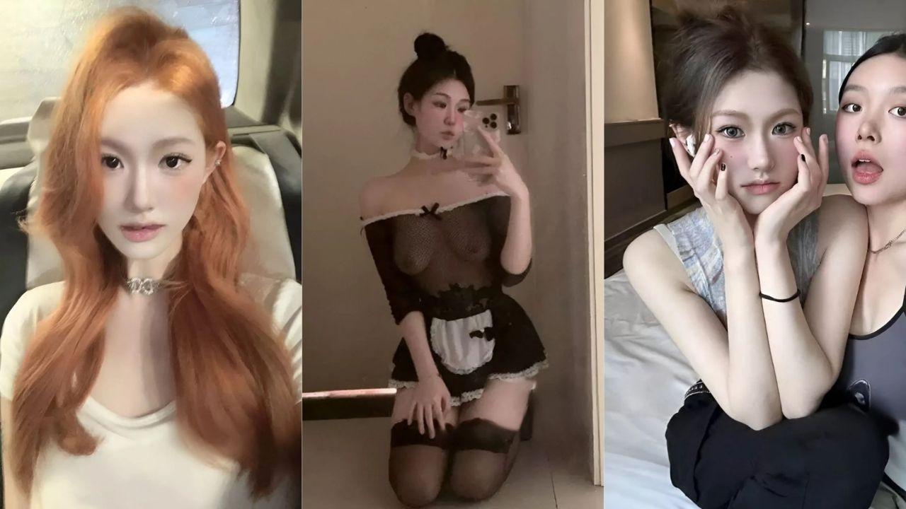 高颜值模特下海私拍流出 给老鸨发风骚视频拉皮条 外表清纯楚楚动人 内心骚劲十足尺度炸裂！